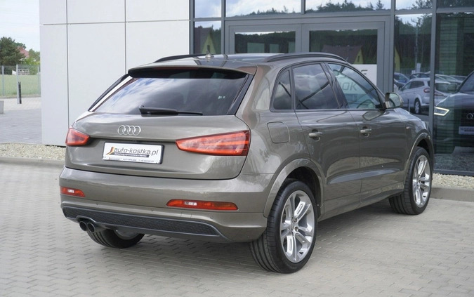 Audi Q3 cena 69999 przebieg: 130690, rok produkcji 2014 z Lubniewice małe 631